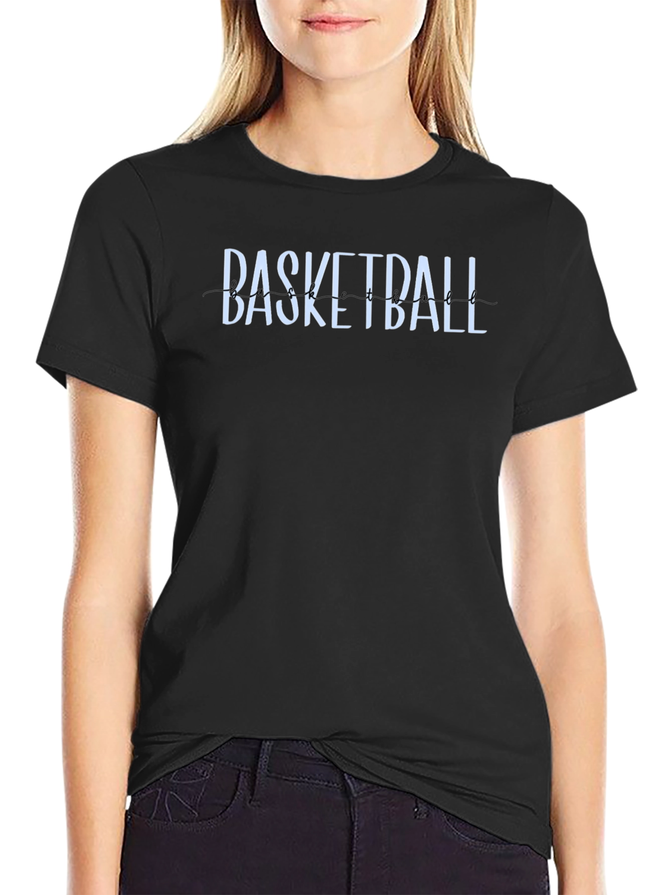 Basketball Graphic Tee - Soft Cotton Blend