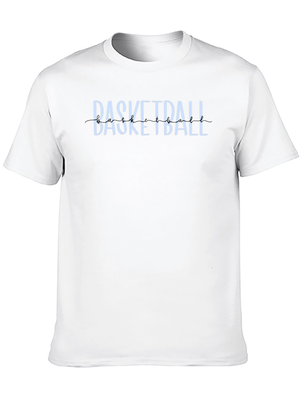 Basketball Graphic Tee - Soft Cotton Blend