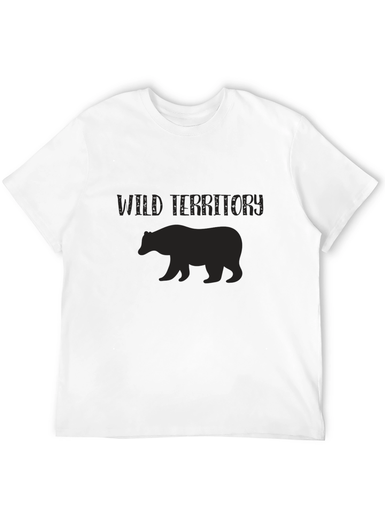 Wild Territory Bear Graphic Tee - Black