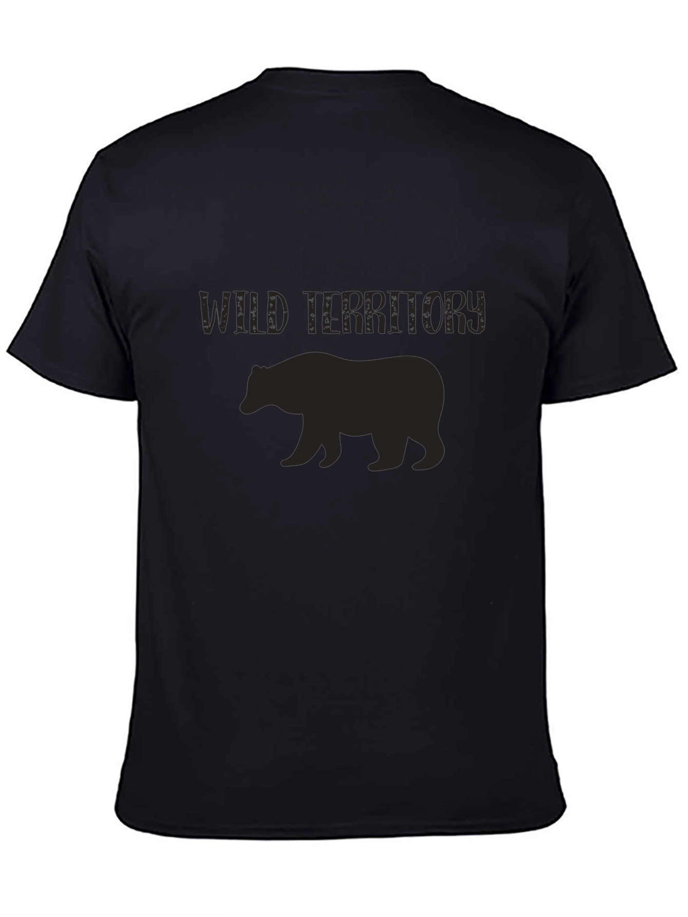 Wild Territory Bear Graphic Tee - Black
