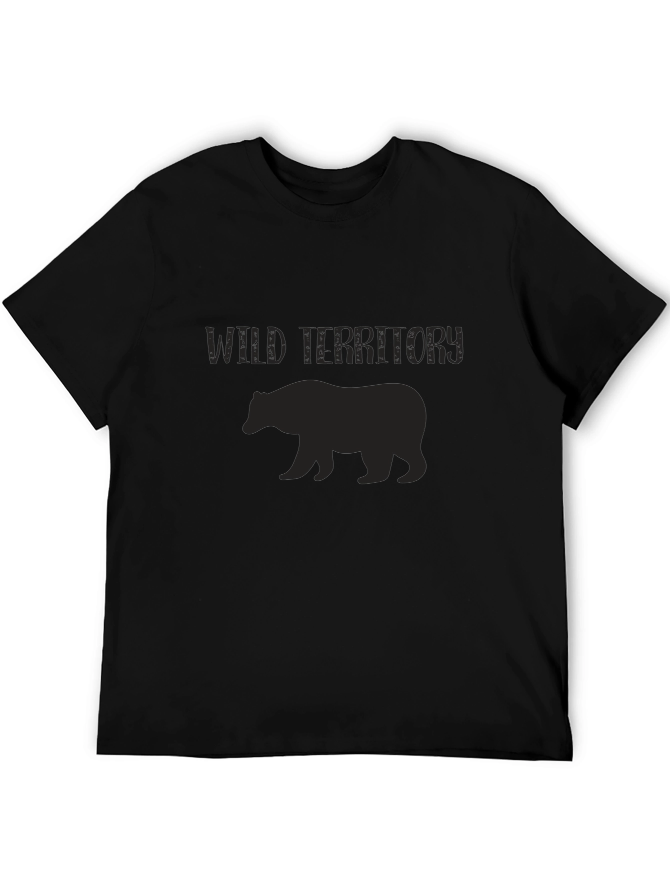 Wild Territory Bear Graphic Tee - Black