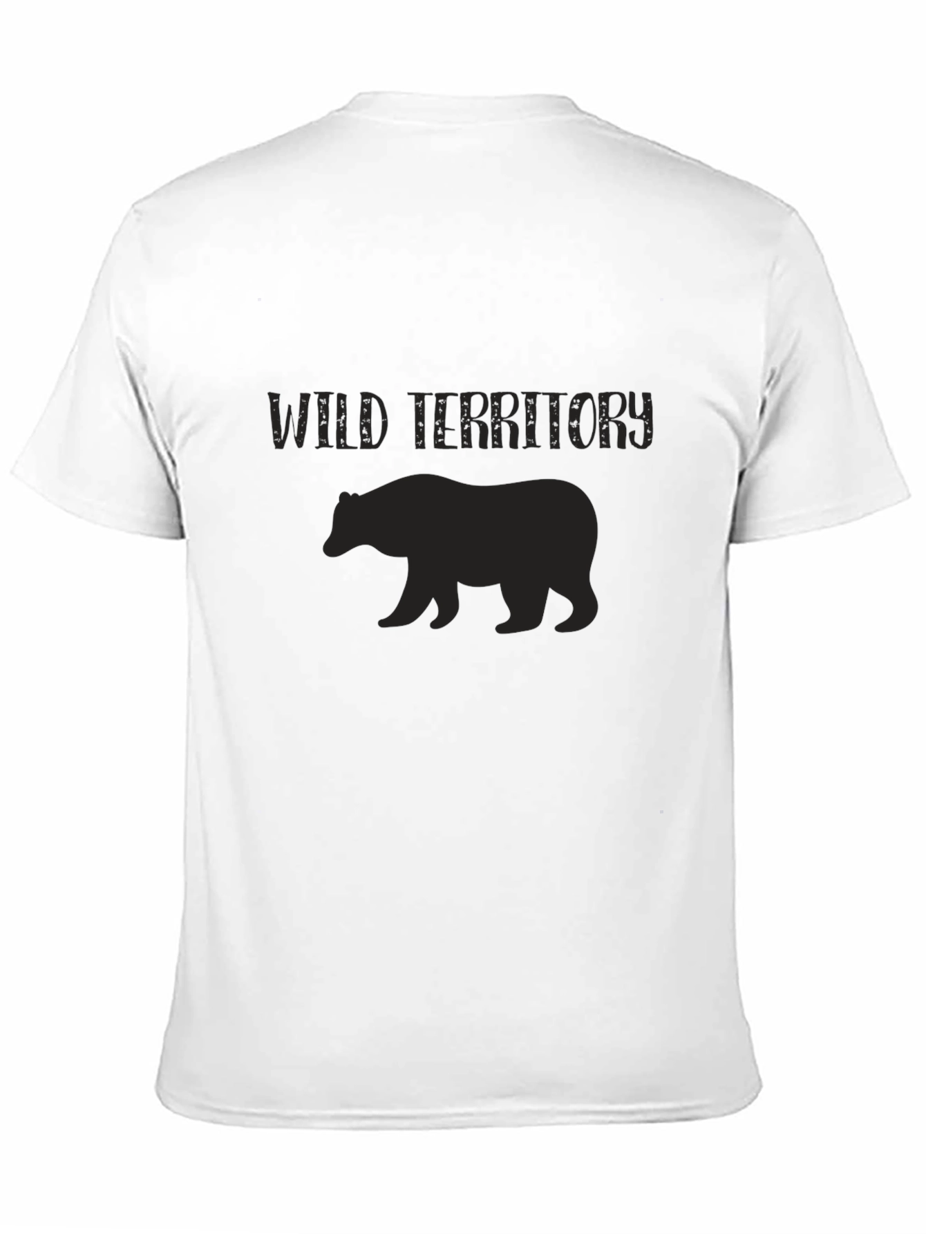 Wild Territory Bear Graphic Tee - Black