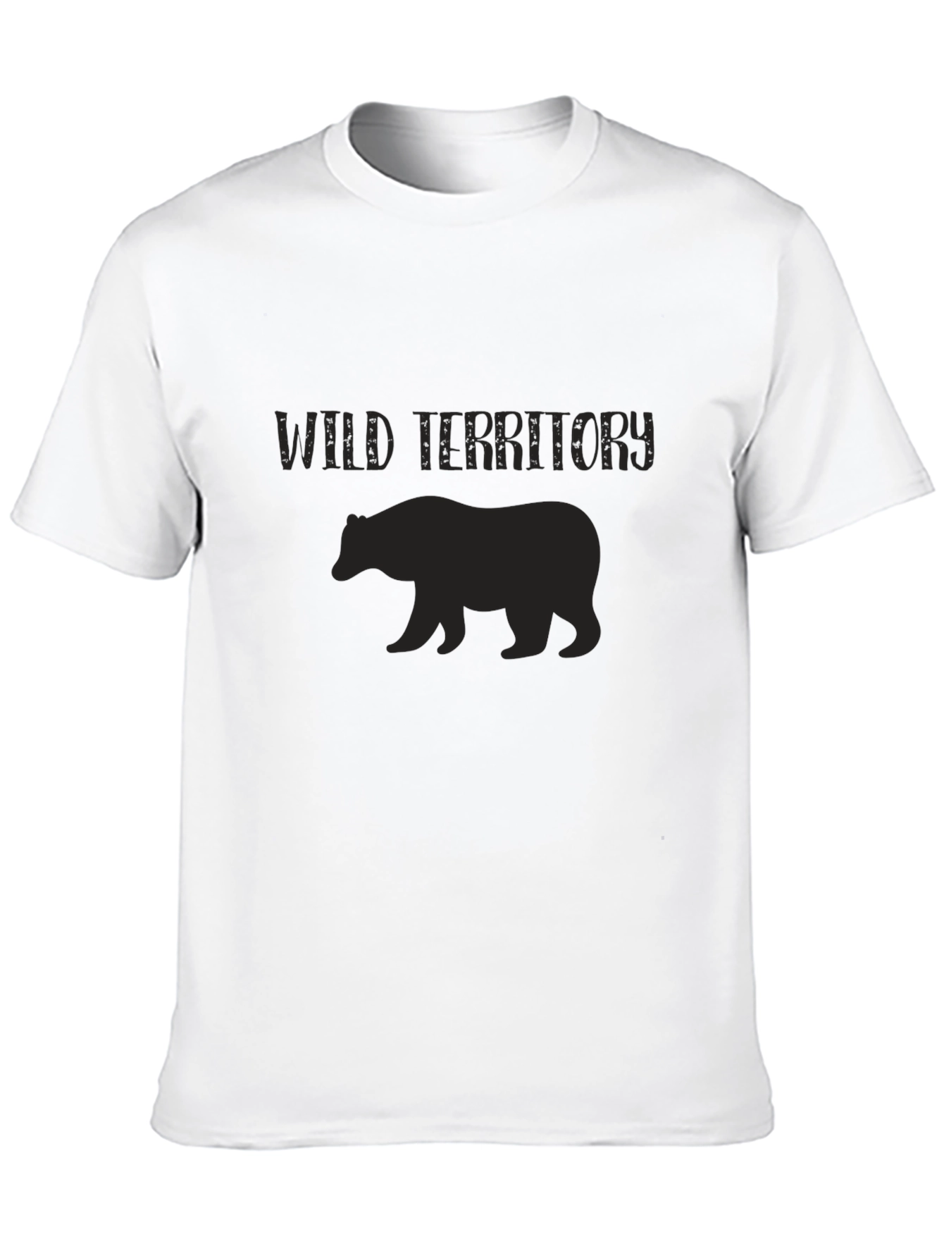 Wild Territory Bear Graphic Tee - Black