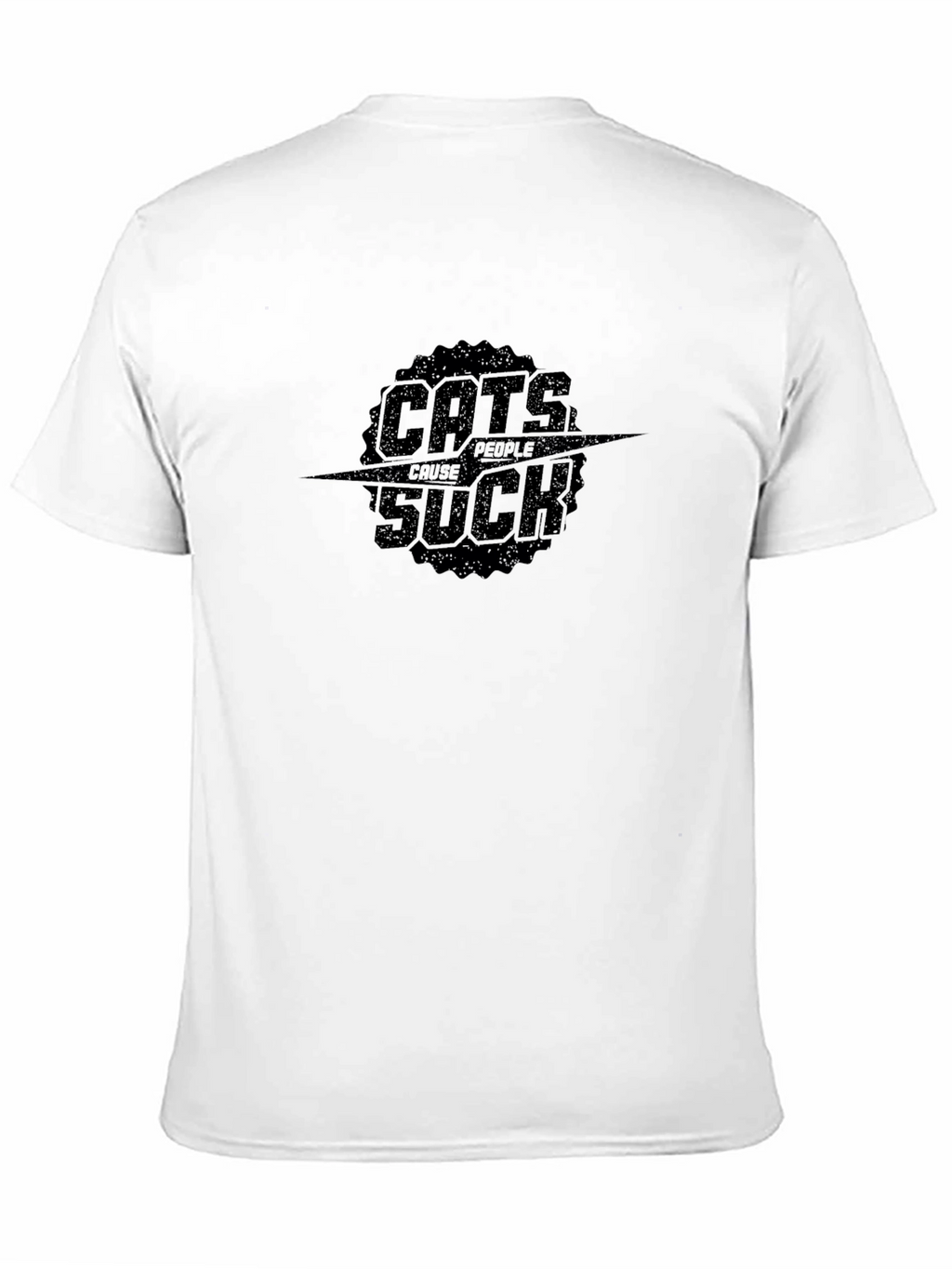 Cats Cause People Suck Graphic T-Shirt