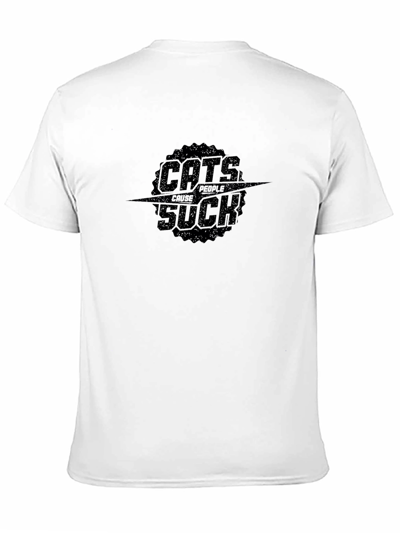 Cats Cause People Suck Graphic T-Shirt