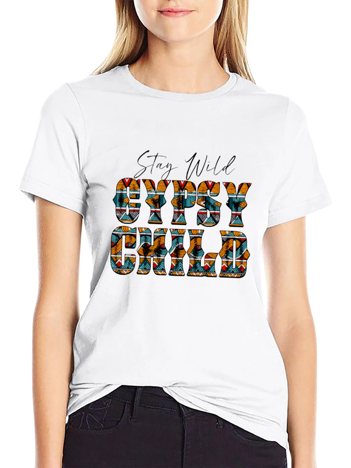 Stay Wild Gypsy Child Graphic Tee