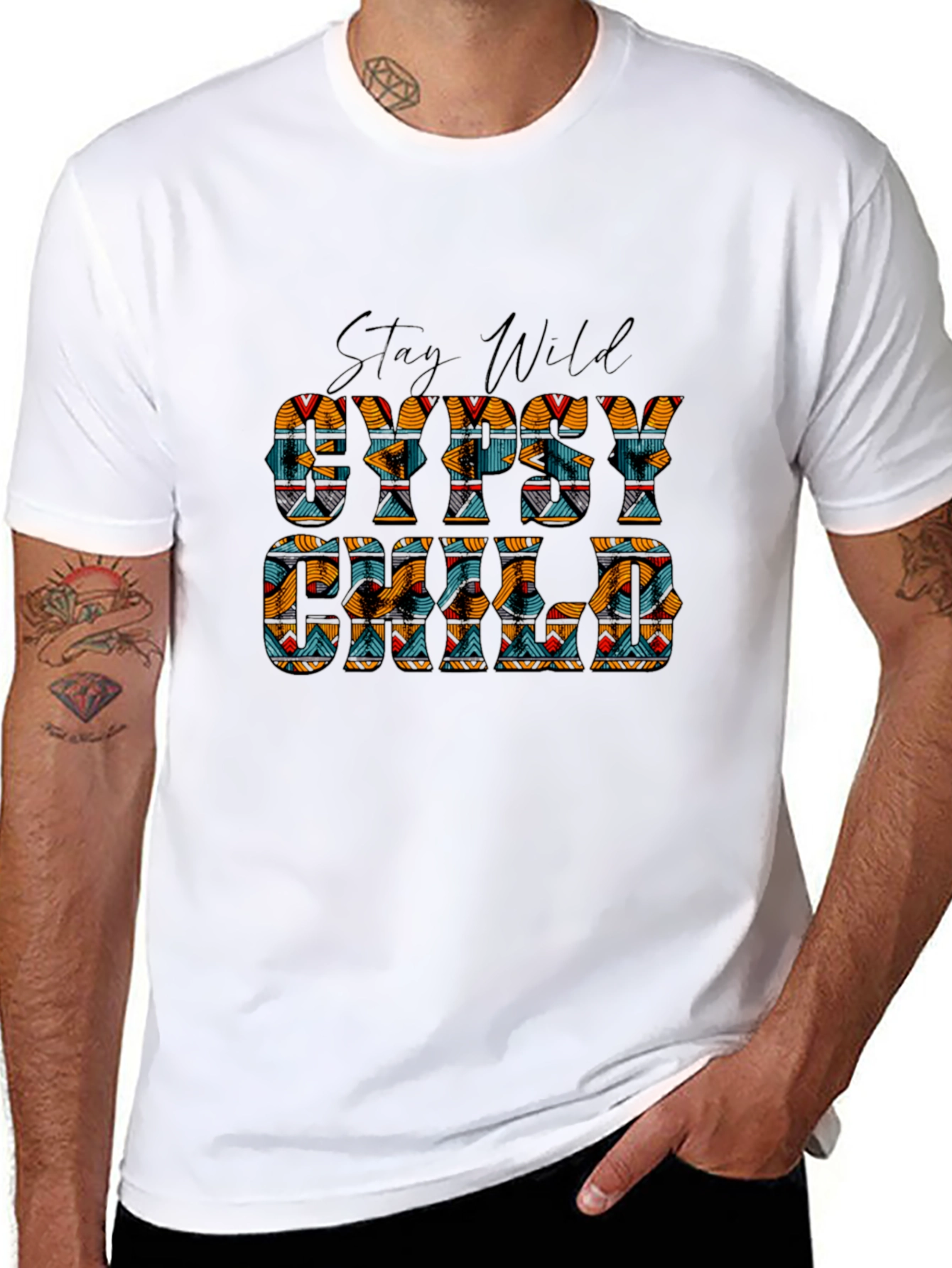 Stay Wild Gypsy Child Graphic Tee