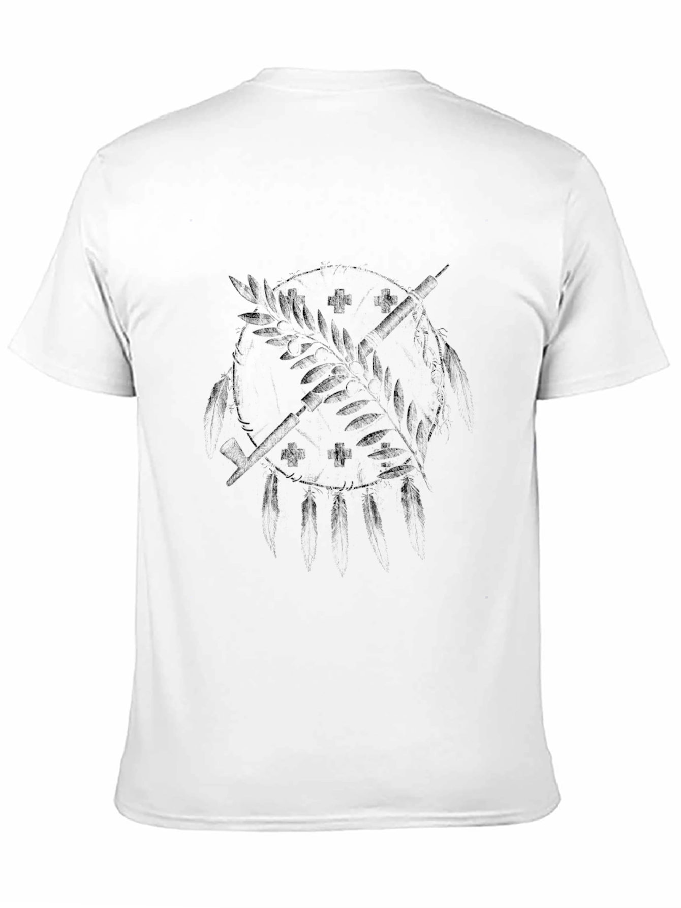Black Dreamcatcher Graphic T-Shirt