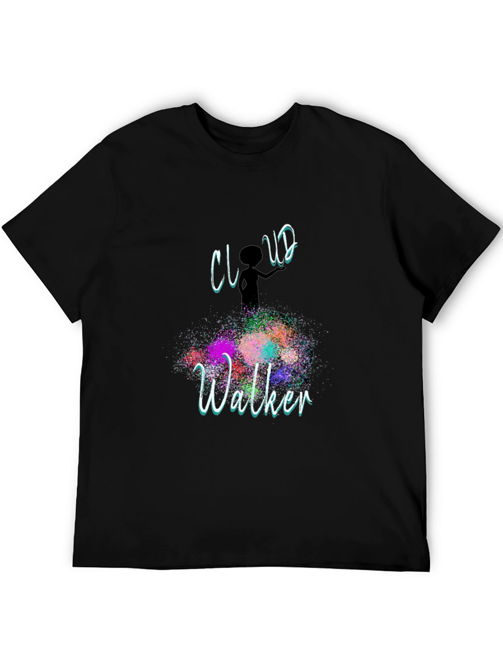 Cloud Walker Graphic T-Shirt - Artistic Design