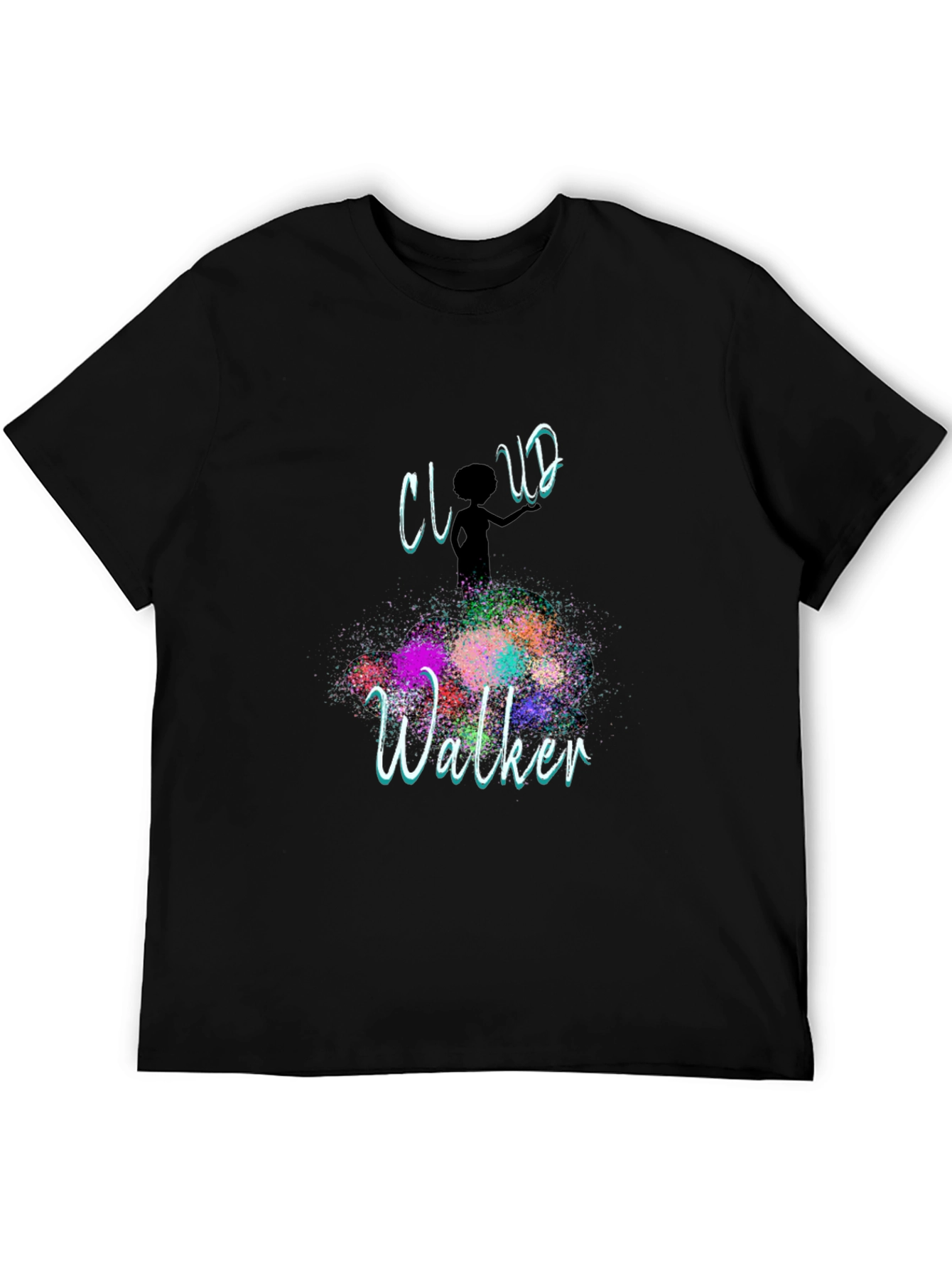 Cloud Walker Graphic T-Shirt - Artistic Design