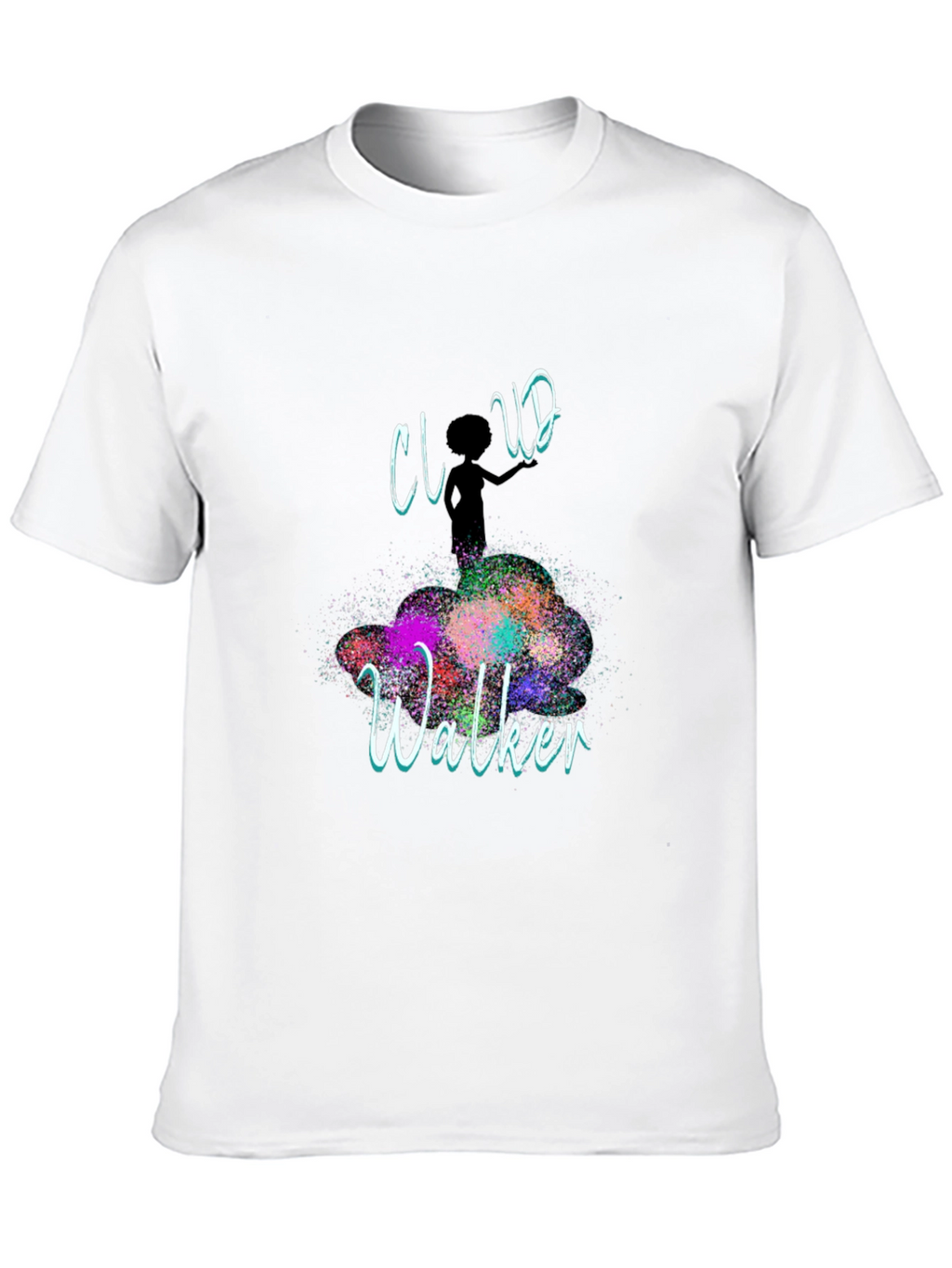 Cloud Walker Graphic T-Shirt - Artistic Design