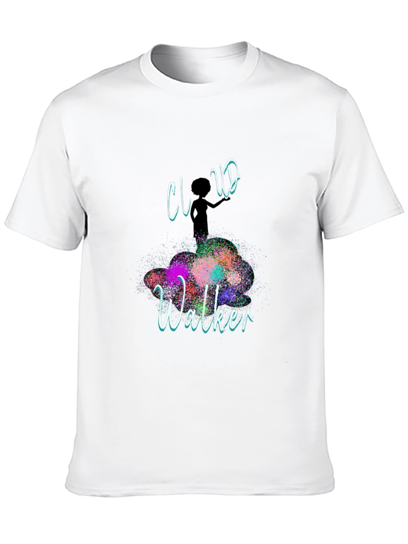 Cloud Walker Graphic T-Shirt - Artistic Design