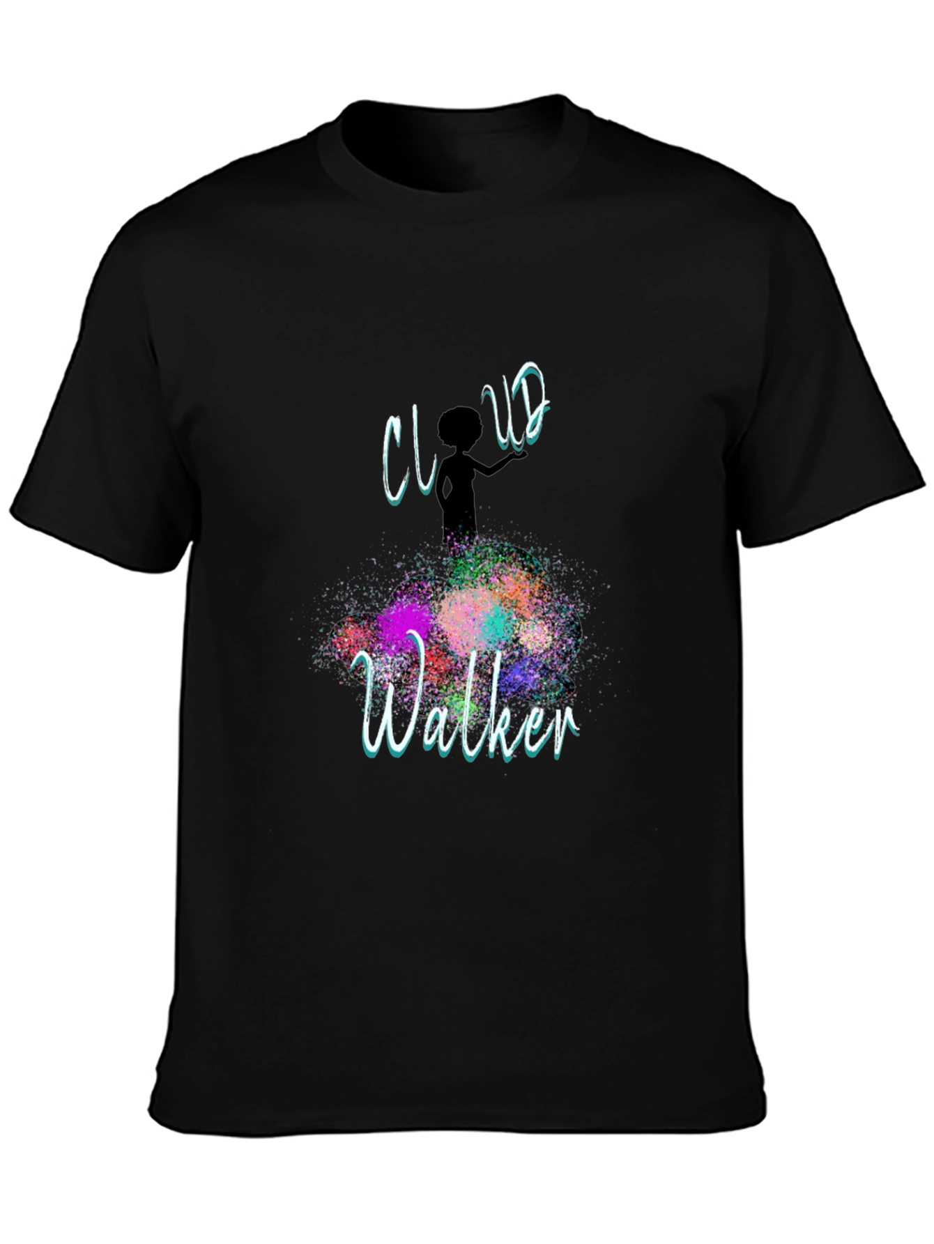 Cloud Walker Graphic T-Shirt - Artistic Design