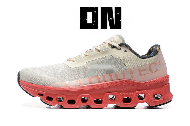 On Running Cloudmonster Sneakers Light gray-orange