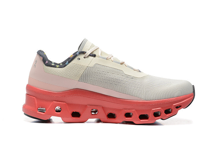 On Running Cloudmonster Sneakers Light gray-orange