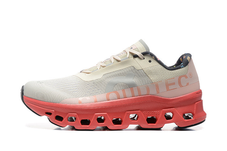 On Running Cloudmonster Sneakers Light gray-orange