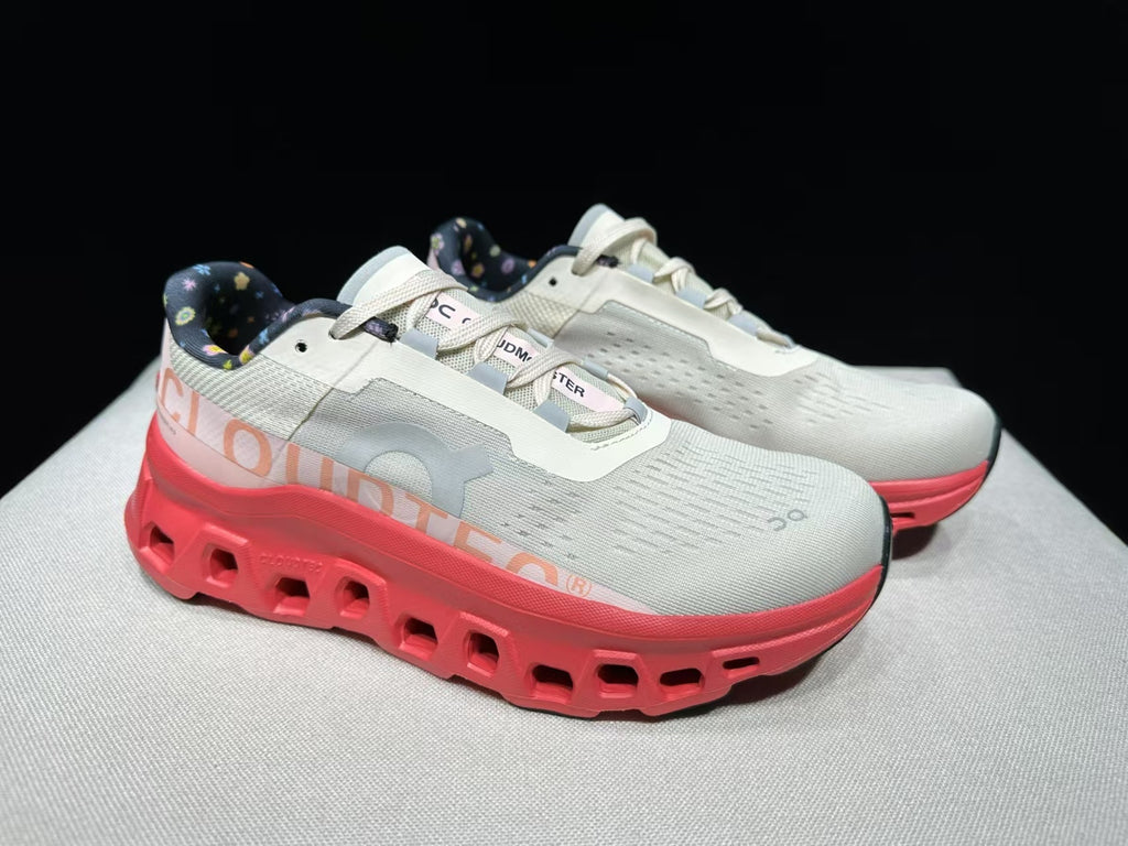 On Running Cloudmonster Sneakers Light gray-orange