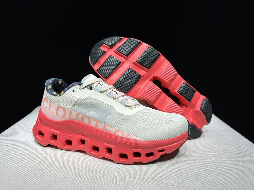 On Running Cloudmonster Sneakers Light gray-orange