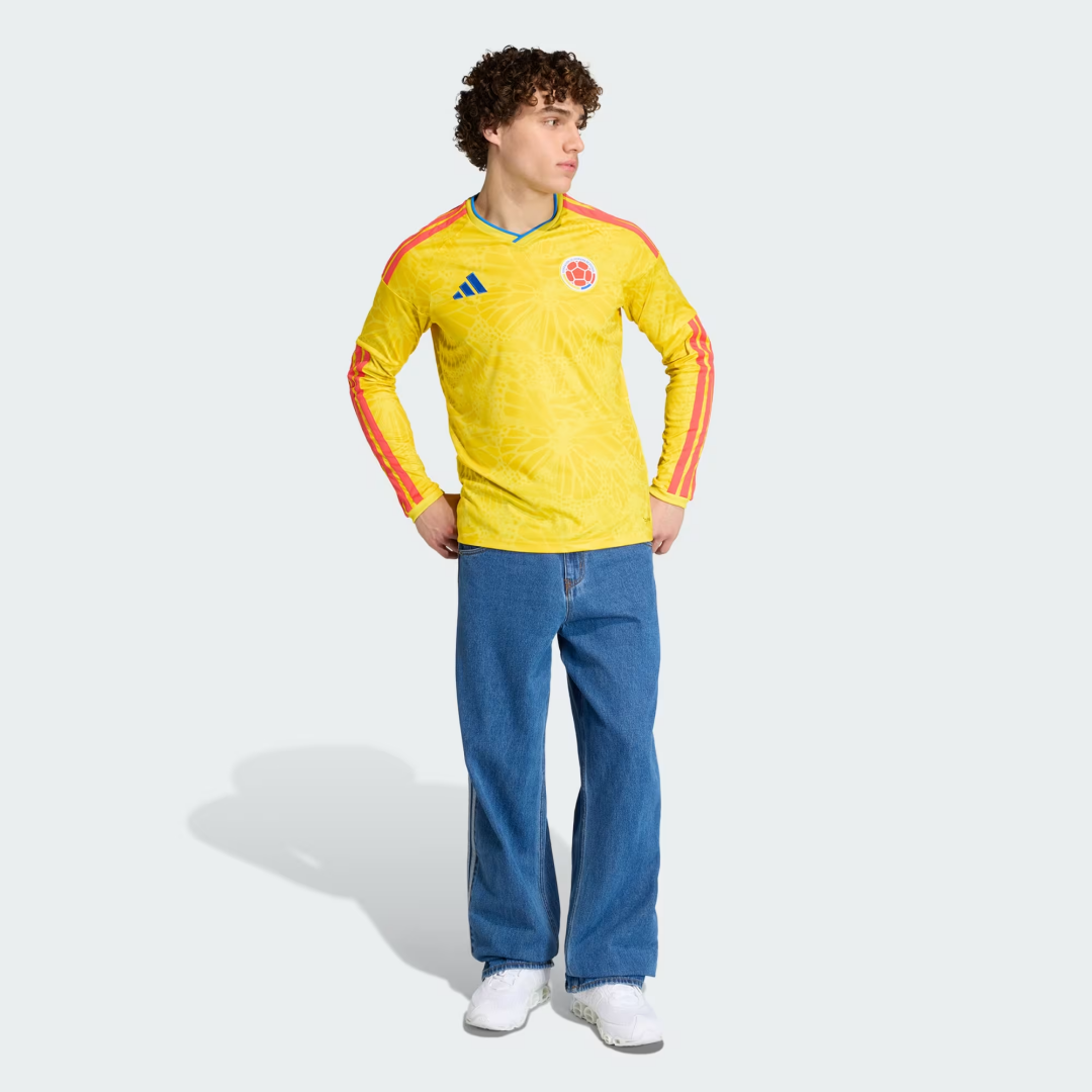 Colombia Home Long Sleeve Jersey World Cup 2026