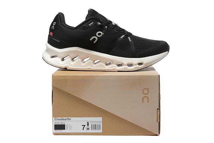 Shoes Cloud X Surfer On Running Black White