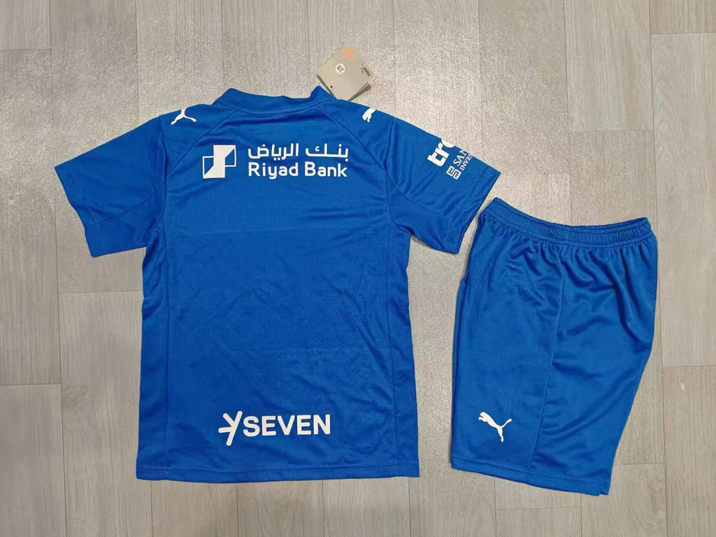 KIDS  Al Hilal  Home Jersey & Shorts Set