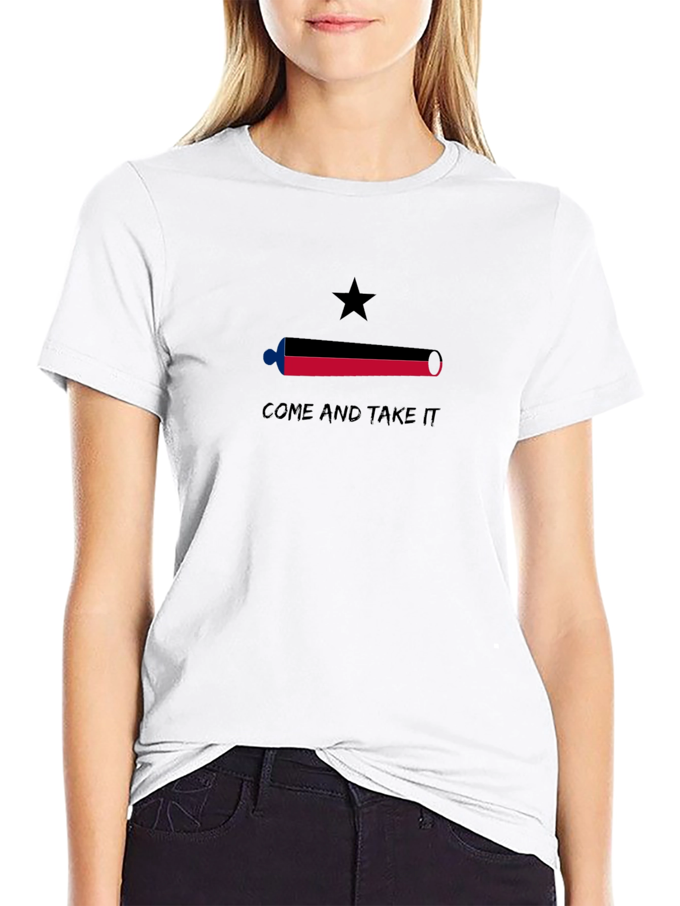 Come and Take It Black T-Shirt