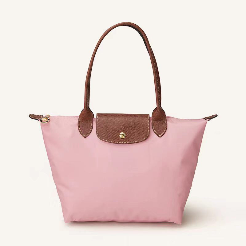 Longchamp - Medium Le Pliage Tote, Petal Pink