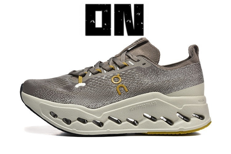 On Cloudsurfer Max Road-Running Shoes Brown/Gray