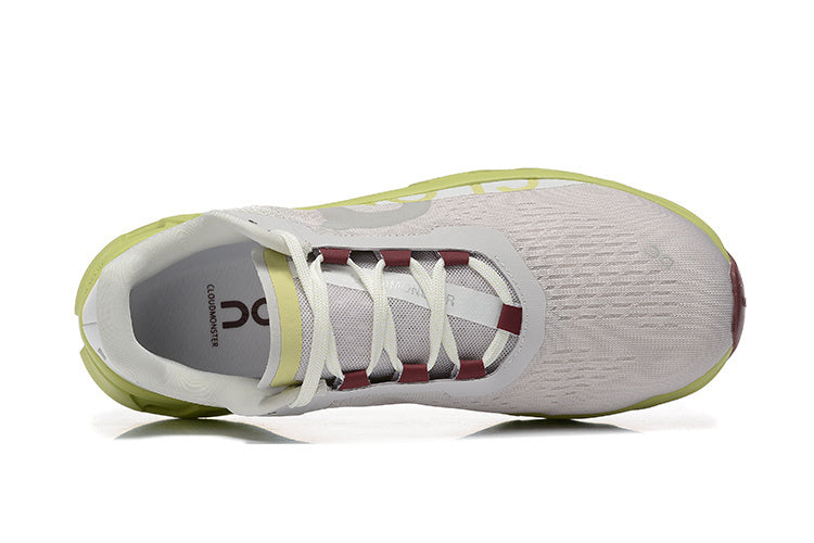 On Running Cloudmonster Sneakers White | Yellow