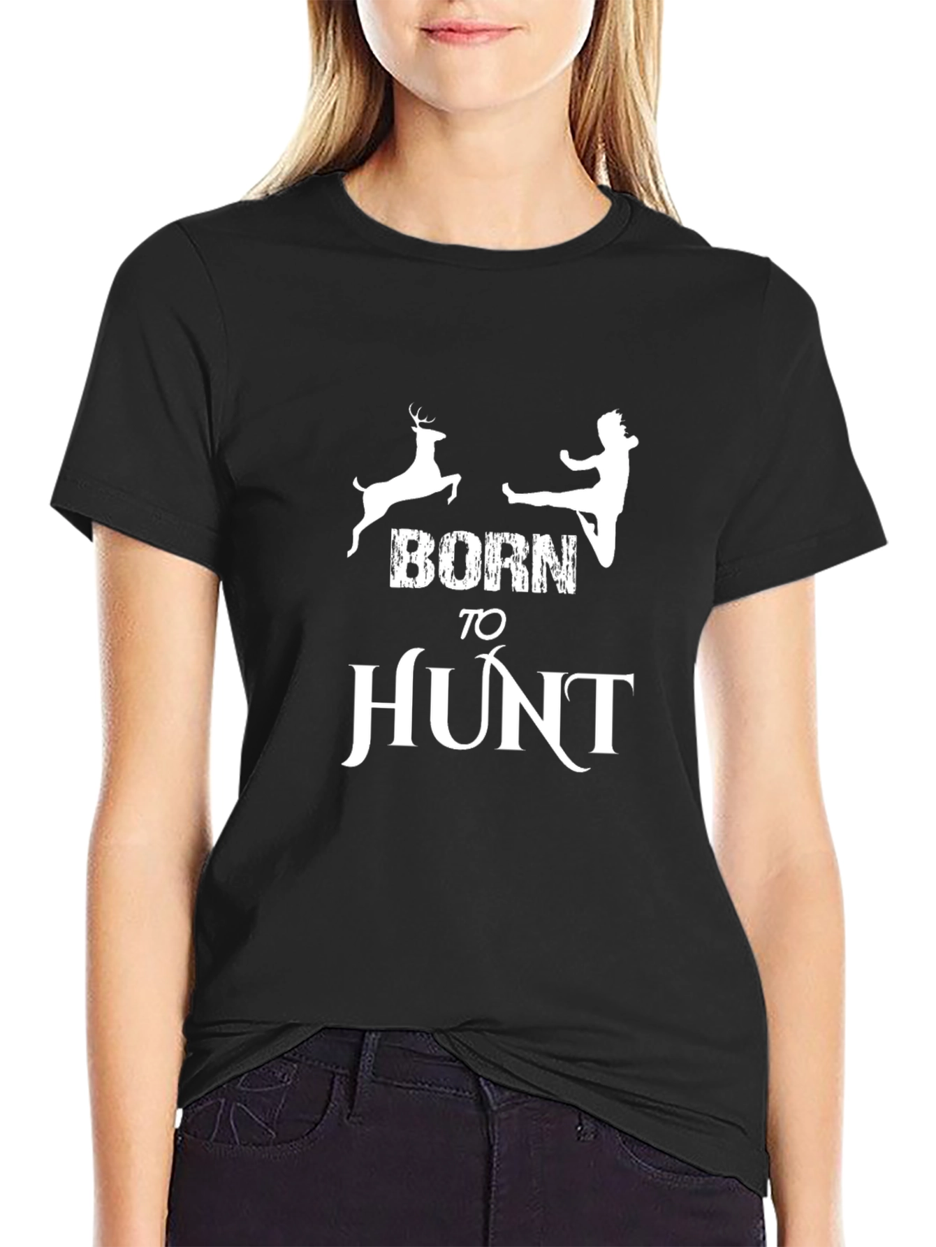 Born to Hunt T-Shirt: Deer Hunter Tee