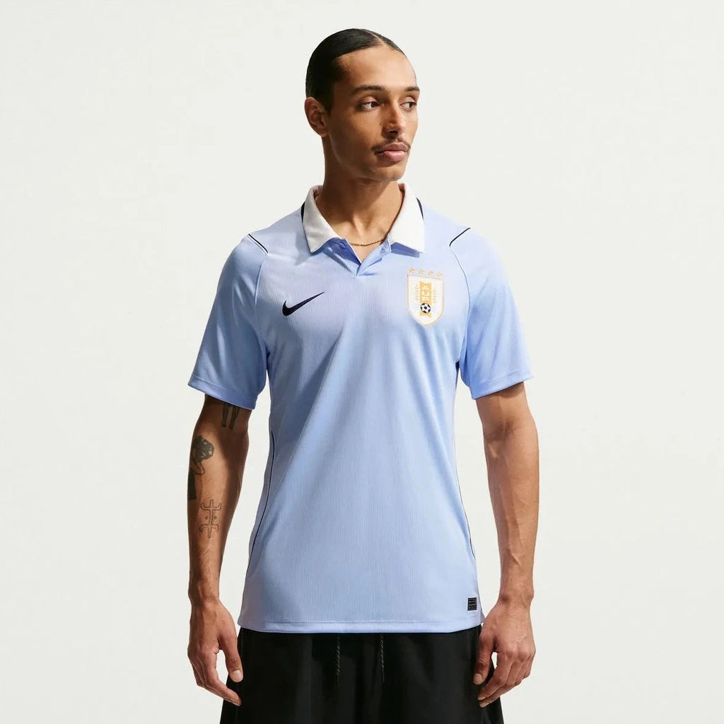 2026 Uruguay Men's Stadium Home Soccer Jersey