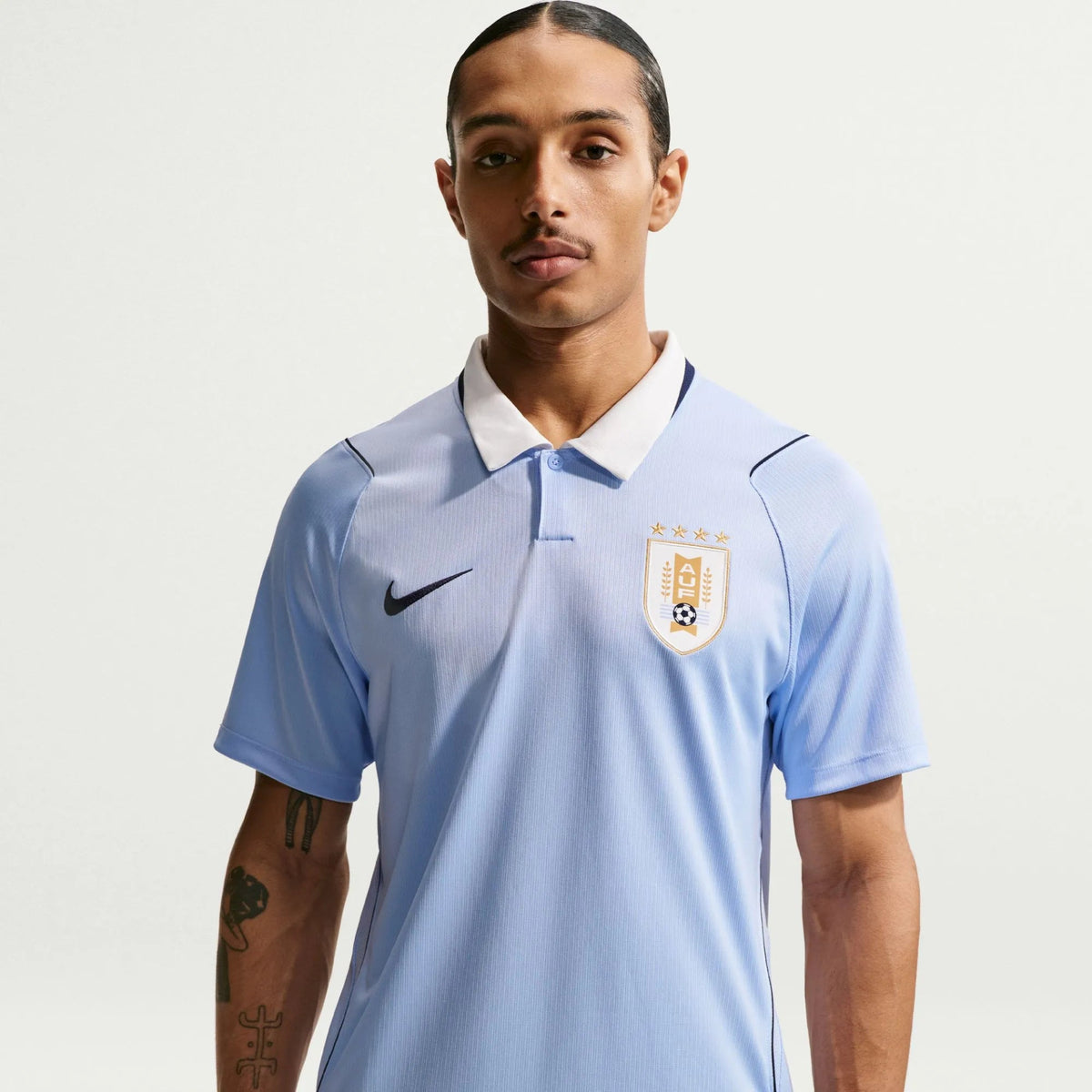 2026 Uruguay Men's Stadium Home Soccer Jersey