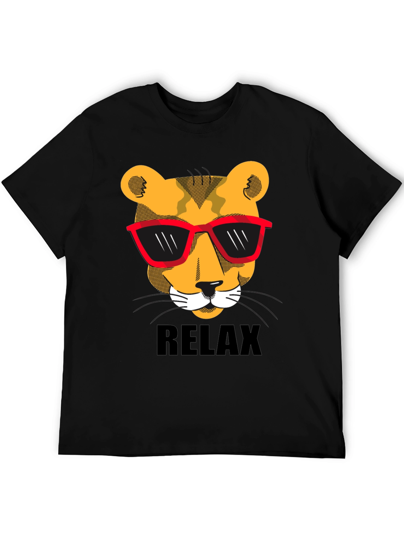 Cool Cat Relax Graphic T-Shirt
