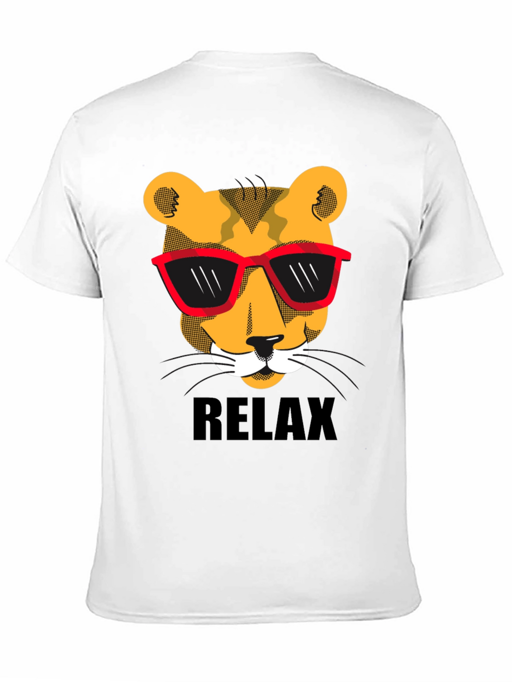 Cool Cat Relax Graphic T-Shirt