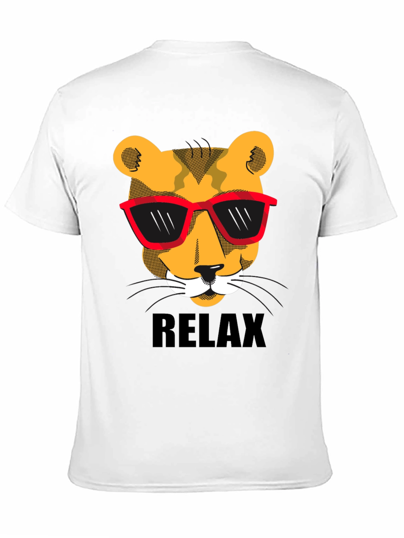 Cool Cat Relax Graphic T-Shirt