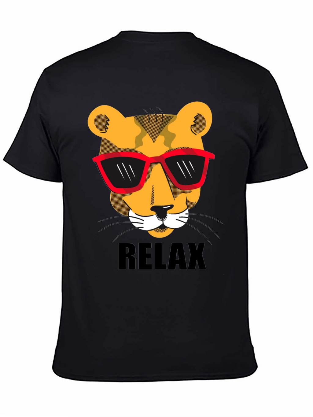 Cool Cat Relax Graphic T-Shirt