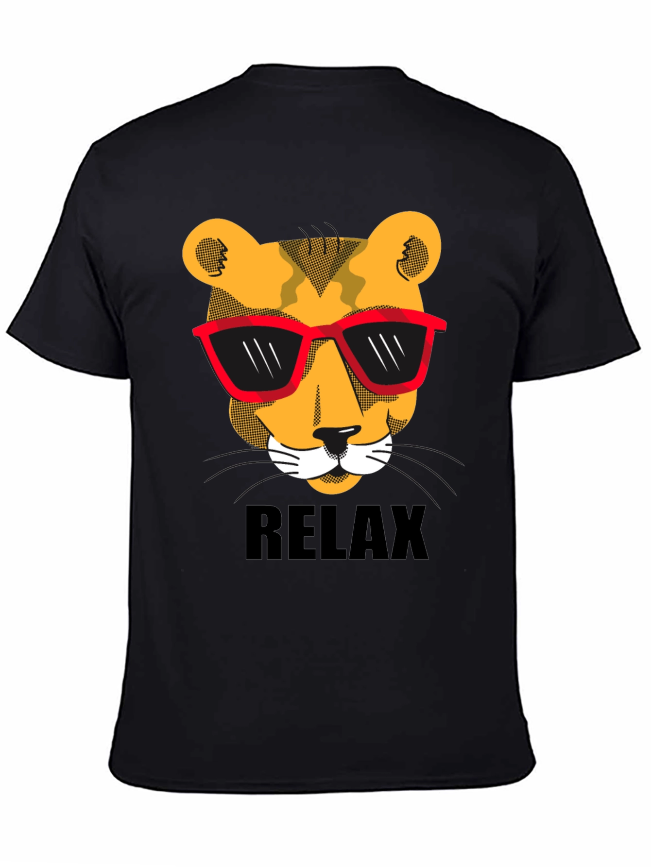 Cool Cat Relax Graphic T-Shirt