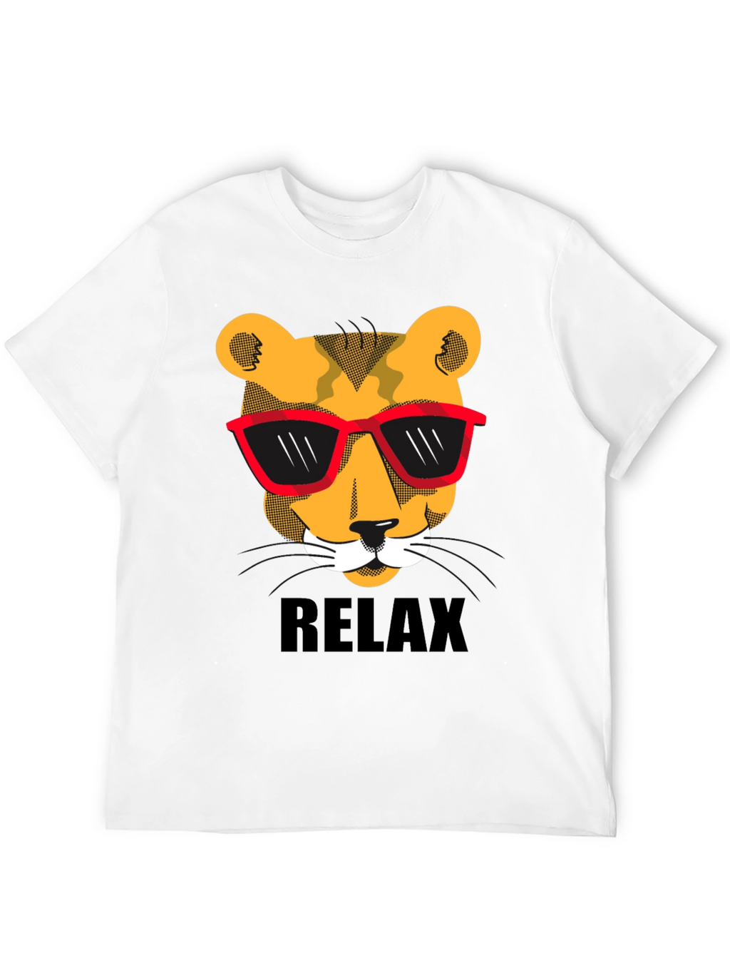 Cool Cat Relax Graphic T-Shirt