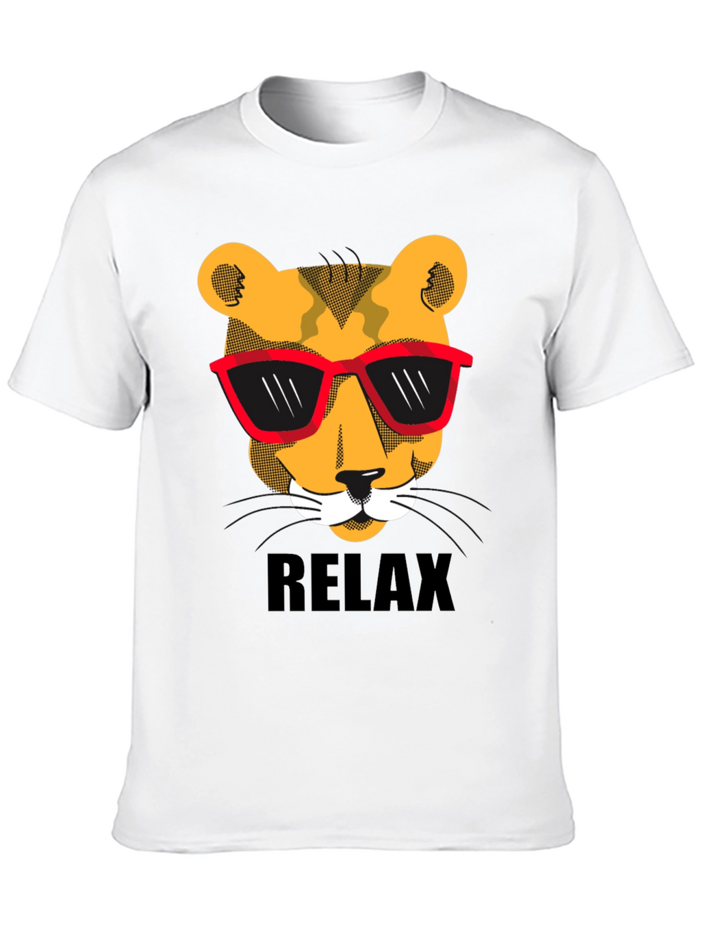 Cool Cat Relax Graphic T-Shirt