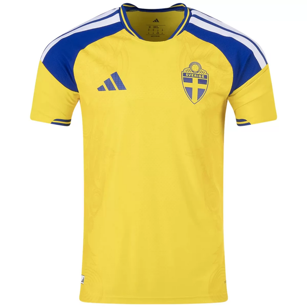 Player Version Sweden Home Authentic Jersey World Cup 2026