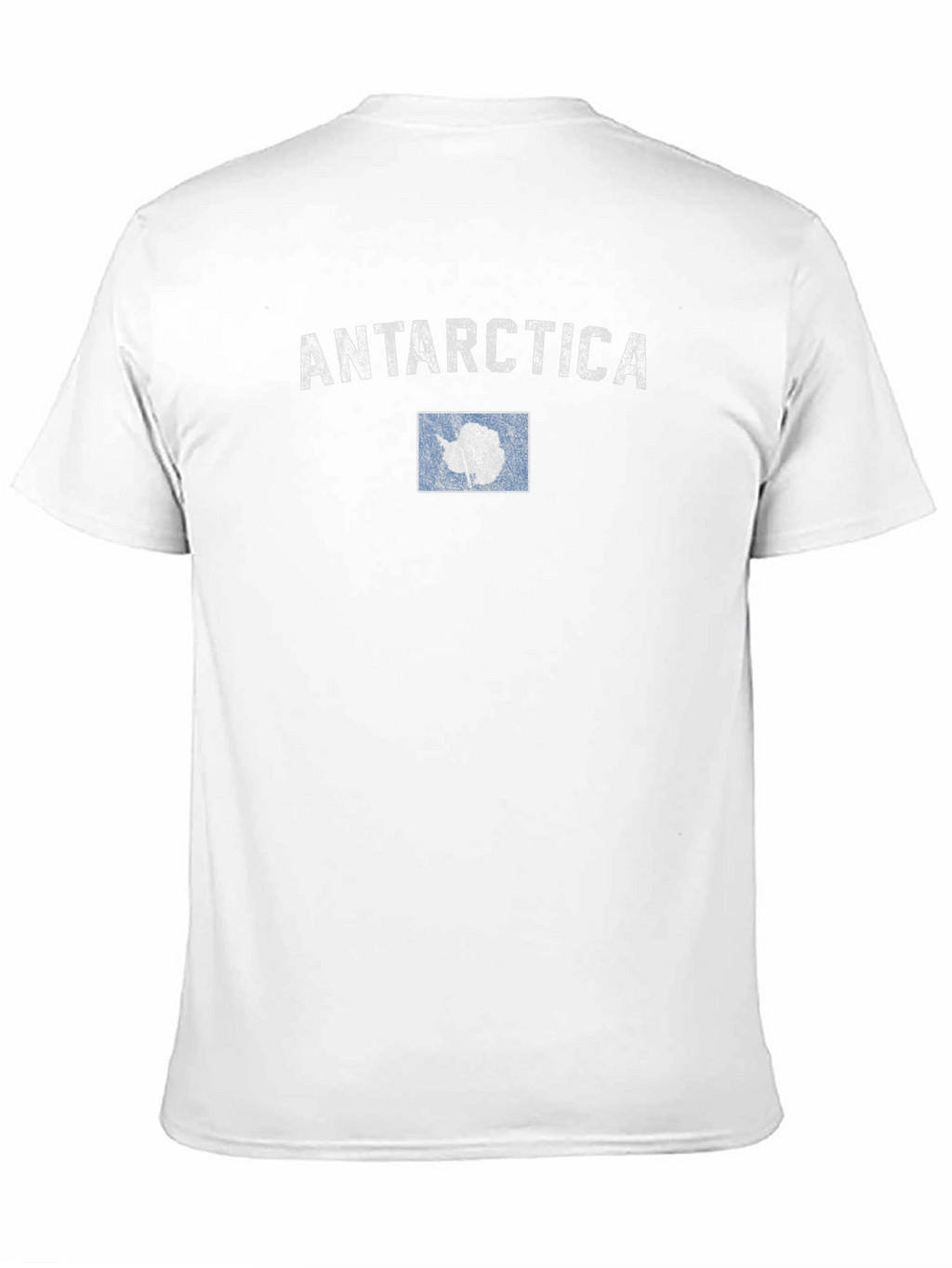 Antarctica Flag T-Shirt - Distressed Design