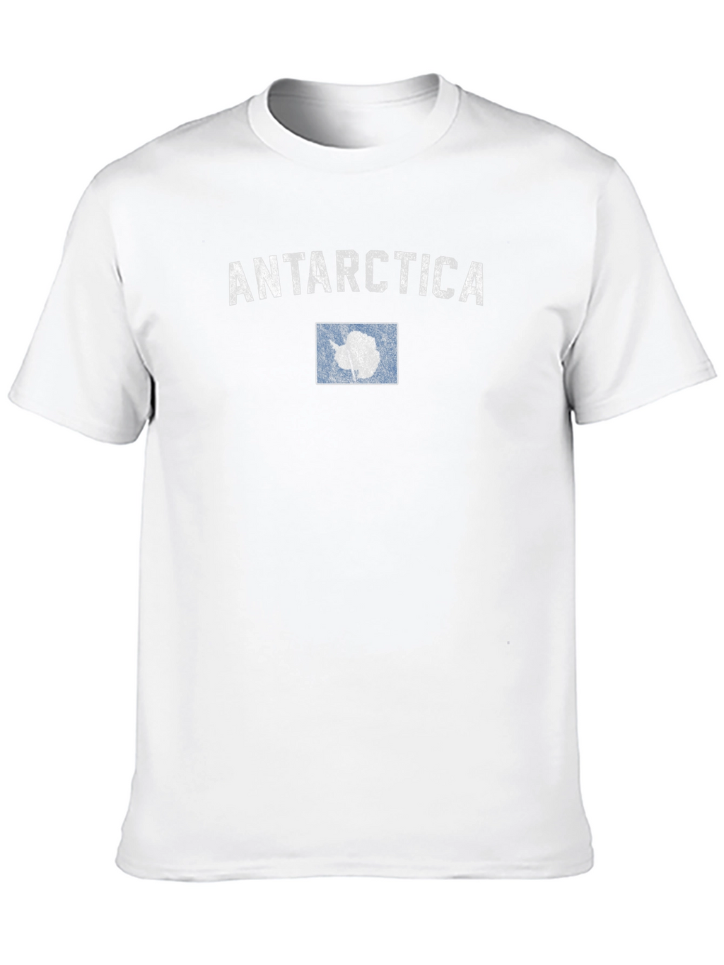 Antarctica Flag T-Shirt - Distressed Design