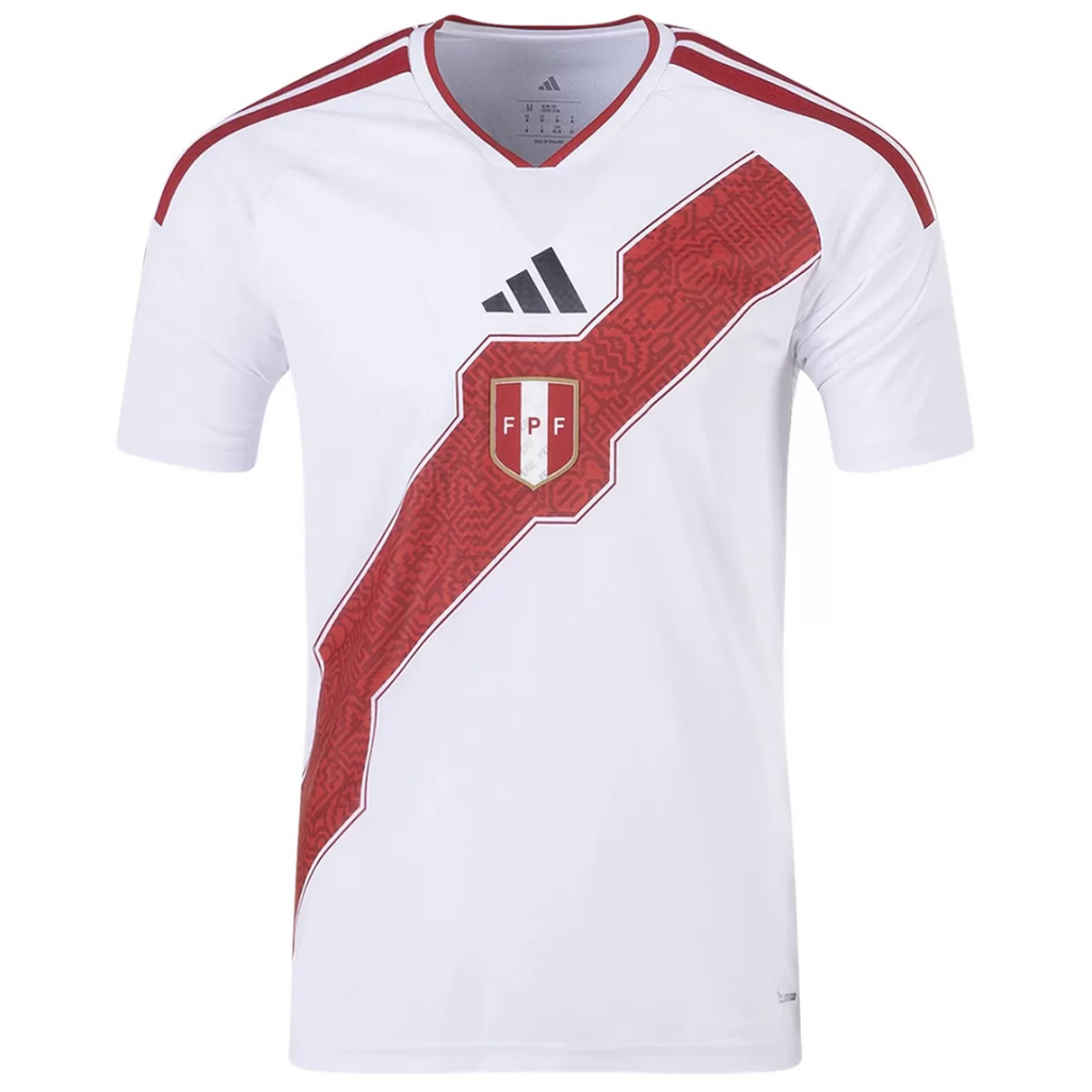 Player Version Peru Home Authentic Jersey World Cup 2026