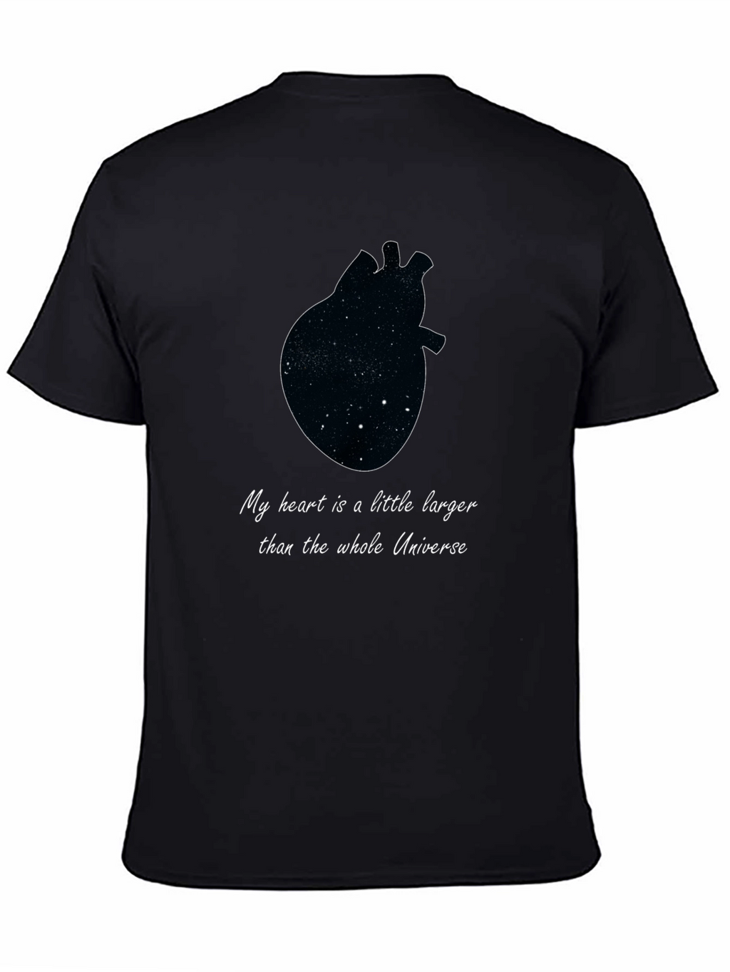 Cosmic Heart T-Shirt - Unisex Galaxy Tee