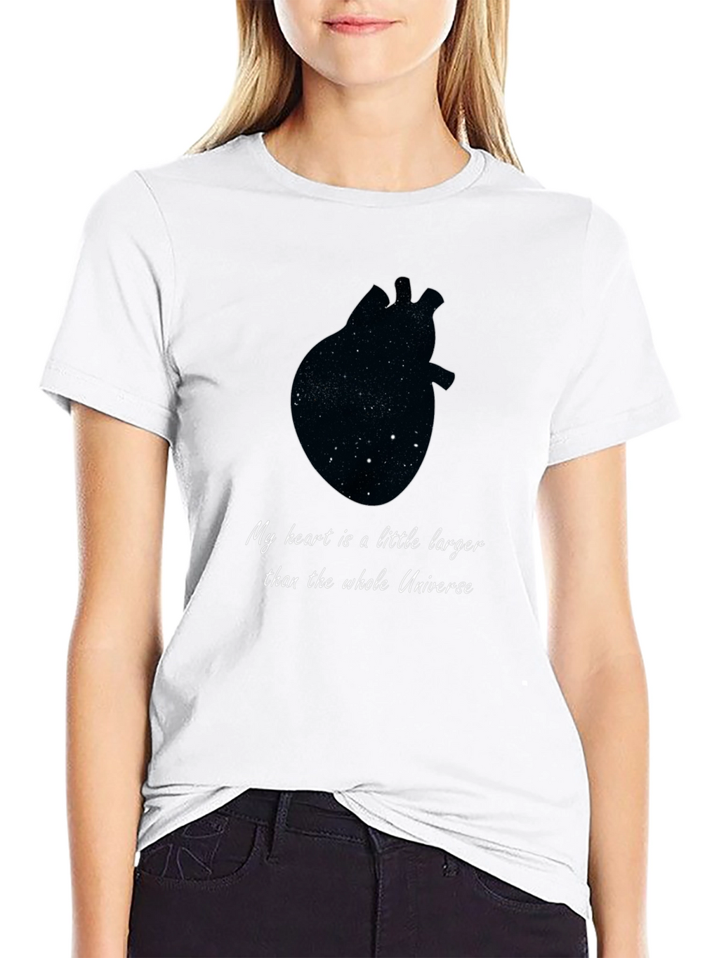 Cosmic Heart T-Shirt - Unisex Galaxy Tee