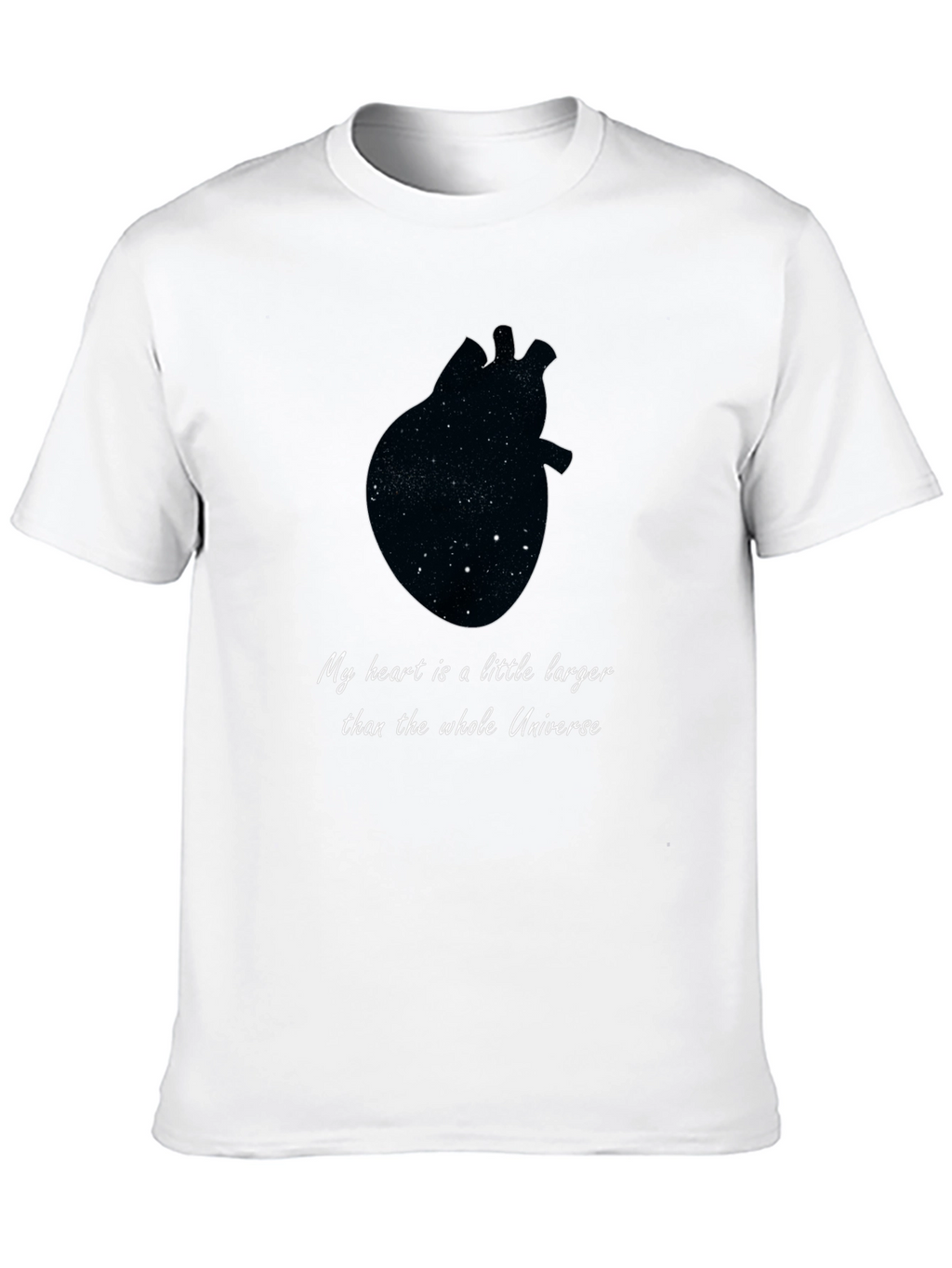 Cosmic Heart T-Shirt - Unisex Galaxy Tee
