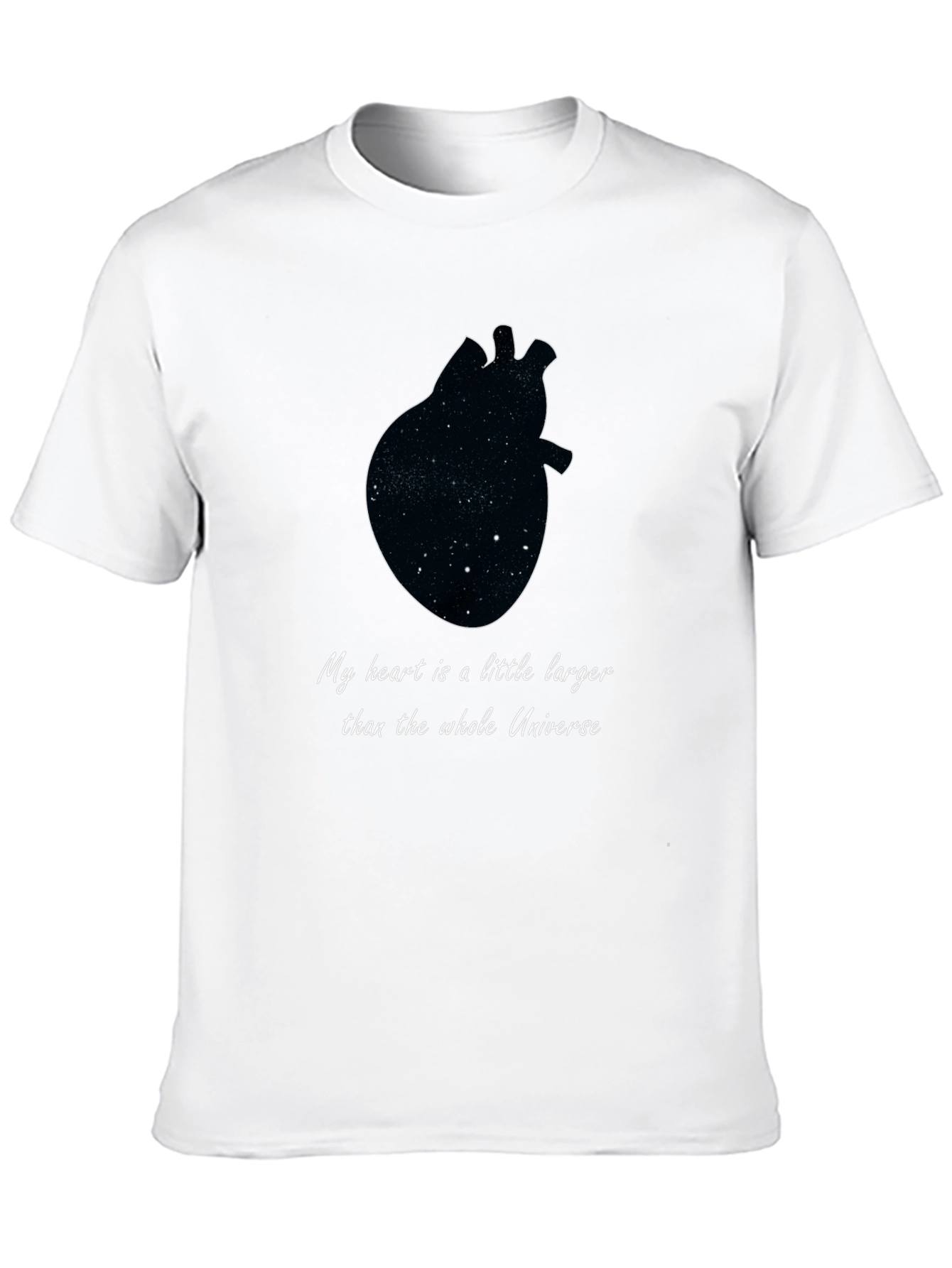 Cosmic Heart T-Shirt - Unisex Galaxy Tee