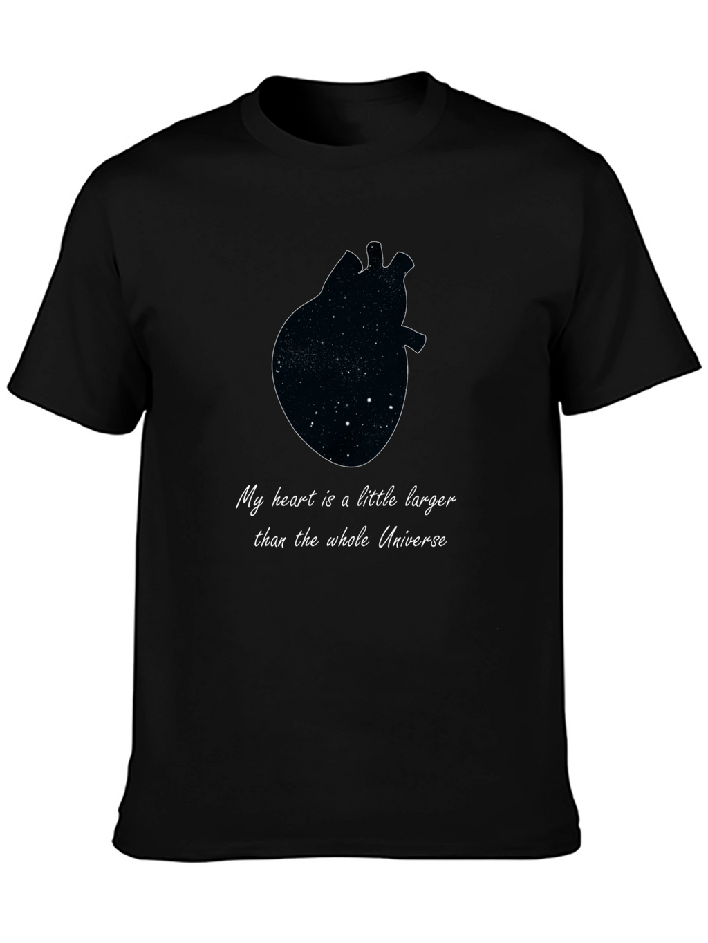 Cosmic Heart T-Shirt - Unisex Galaxy Tee