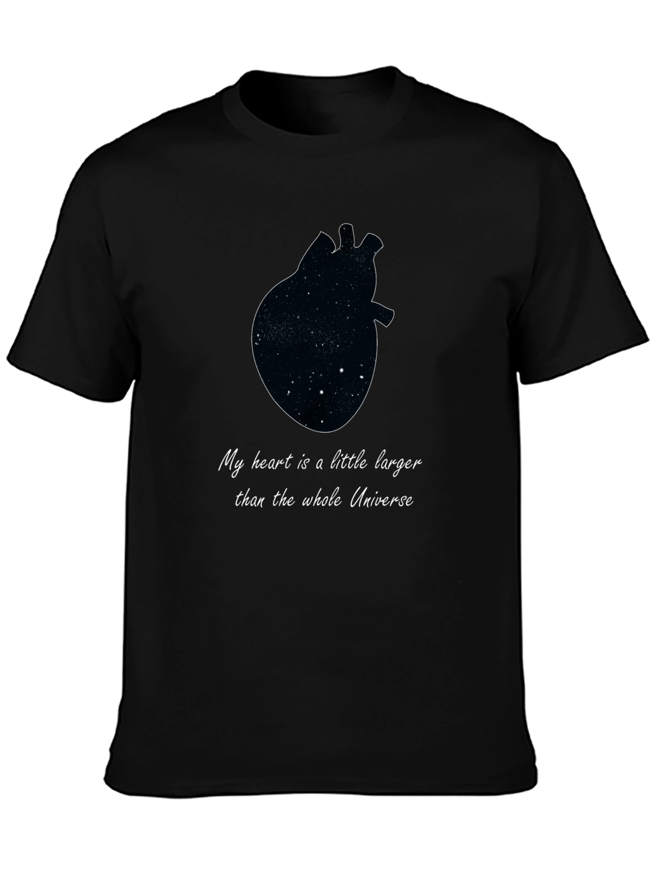 Cosmic Heart T-Shirt - Unisex Galaxy Tee