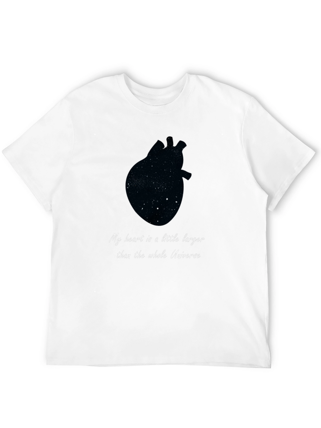 Cosmic Heart T-Shirt - Unisex Galaxy Tee